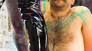 Four Girls Take Control and Turn One Man Into Their Live Toilet