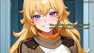 Blake and Yang from RWBY decided to shape a perfect kitten (Femdom JOI)