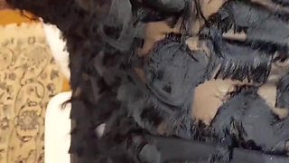 Blonde Mature Wife Enjoys Sex in Stockings