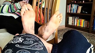 Miss ZetaMoon - Crying Slave Dirty Foot Gag And Cleaning