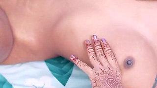 Desi Hot Slim Lady Offered Her Milky Boobs and Pussy for Not Paying Rent to Her Houseowner