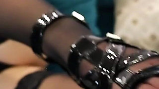 Humiliating Controlled JOI & Countdown in Front of My Stockings & Heels! - Mistress Julia