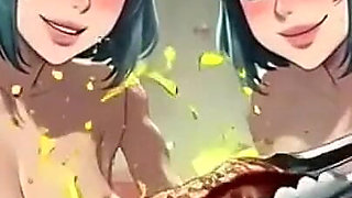 Funny Women Cooking, Ai Animation