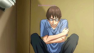 Cheating Wife with a Perv in the Men's Toilet(Hentai)