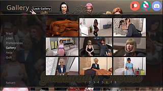 Grandma's house - gameplay - roleplay - cheating big ass wife gives deep throat infront of husband