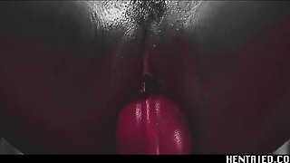 Real Life Manga porn - Anime Desire SciFi Solo Dame Railing Fake penis Ahegao Gooning Internal cumshot