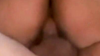 Stepson Creampies Stepmom Deep and Cum Dripping From Her Pussy