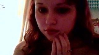 Pregnant Redhead's Solo Show