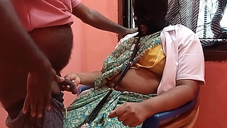 Doctor, patient hot talking sex in clinic