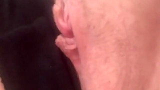 Wanking in Dirty Old Black Knickers with Stains - Julie Cunningham