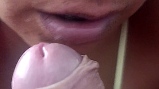 My girlfriend who wears a headscarf gave me a blowjob while her husband wasn't home.