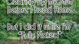 Camping Butt Naked