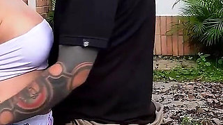Cheeky Gardener Fucks His Sexy Big Ass Boss While Her Husband Is Away