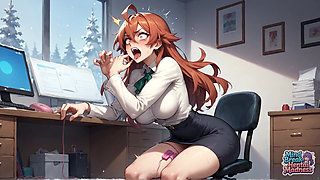 Mind Break Mental Madness Office Orgy Triple Penetration Squirting