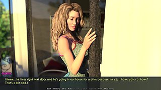 A Wifey And stepmom (AWAM) #six - Taunting and Douche Plowing - Porno games, Adult games, three dimensional game