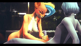 Furry Hentai - Foxy Fucked with Multiple Cums - Japanese Asian Manga Anime Film Game Porn