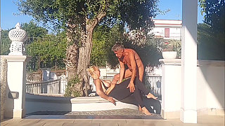 Selena's Outdoor Yoga and Sex