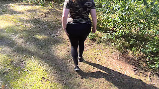 Full Punishment Session - Complete Naked in the Woods
