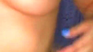 Huge squirting orgasm from a young MILF