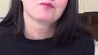 First Shoot with Busty Fetish Girl, Deep Throat Blowjob Leads to Intense Doggy Sex Creampie Climax