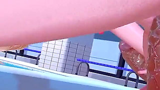 Fate Stay Night - Rin and Saber Pool Gangbang Sex - 3D Hentai Animations