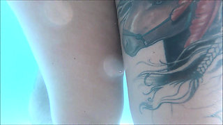 Mr Creampie Fucks Cheyenne in the Swimming Pool