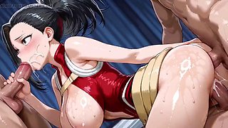 Momo nude with PRZNAI as Ai Mha
