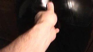 RealDollSex slapping real doll stef ass with hand and cock