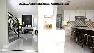 Stepmom lets me creampie her without the family knowing