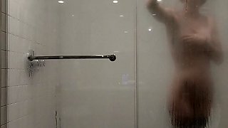 Small tit girl Georgia Jones masturbating in panties