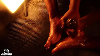 Lola Black XXX Ebony Feet In High Heels