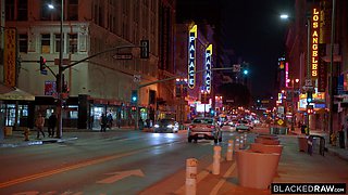 Blonde Babe Stretched Deep in Intense Interracial Encounter