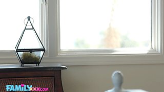 Step sister kimmy has a delightful morning