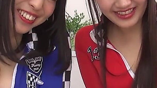 Honami Akagi and Seria Manatsuki Discover Your Weakness and Pleasure You with Their Feet