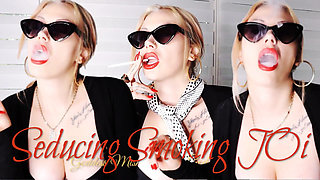 I am making you crazy when a cigarette is in my hand