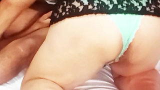 My mature stepmother teaches me how to ride a cock