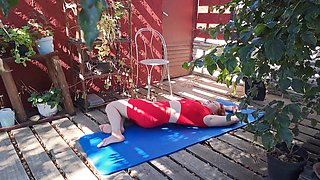 Garden Yoga & Raw Couple Sex Full Story Inside