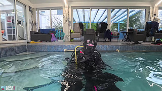 Underwater Domination in Full Scuba Gear