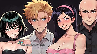 My New Girlfriend Taboo Hentai Game Ep.62 Swinger Couple Caught During a Deepthroat Foursome in the Club Vip Booth!