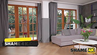 Shame4k. he detected this milf's fattest secret: she enjoys hard aggressive sex