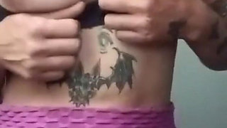 My Girlfriend's Petite, Busty Friend Sends Me a Video of Her Nice Tits