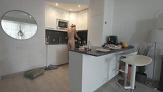 My Step Daughter Kept Distracting Me While Making Breakfast, She's Is Such A Brat!