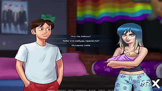 SummertimeSaga - Impregnated Three Girls E3 #41