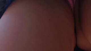 Skye Blue - Pink Micro Thong up the Skirt