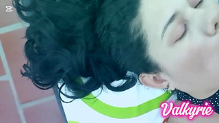 Cute Beautiful Deep Throat Sucking