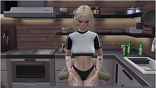 Car Toon - Desperate Teen Fucks Old Men- Part 2 - Ddsims
