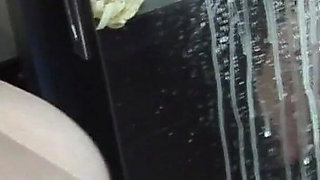 Big Boobs MILF Roxanne Milking on Mirror
