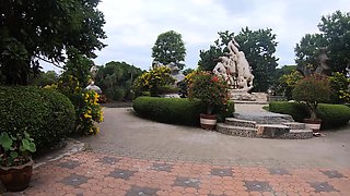 Crocodiles feeding and amateur Thai girlfriend ass spanking