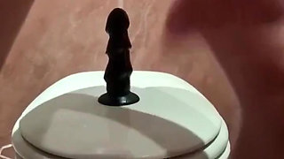 Hot Gay Twink Riding Huge Anal Dildo's