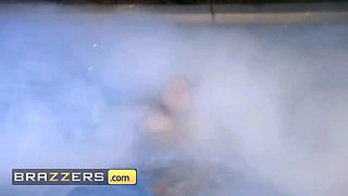 Brazzers - blowing hot maddy may is well-prepped to take two cocks & have a dual penetrating 3some